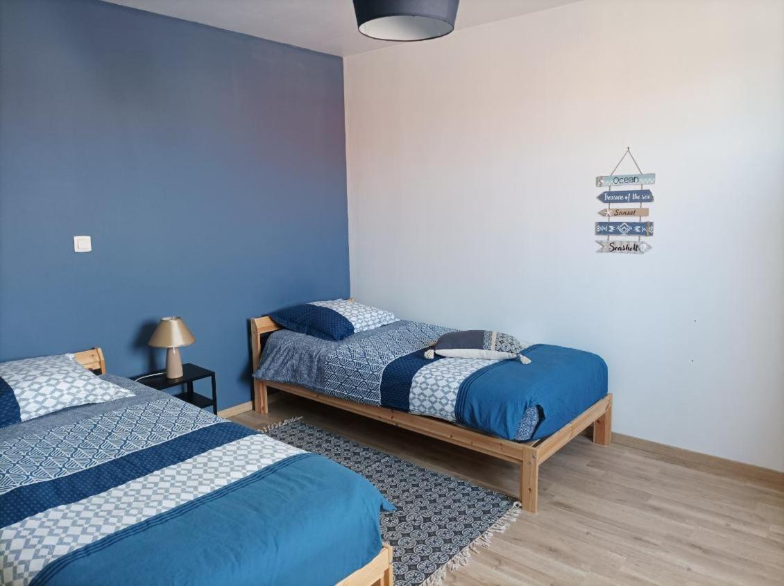 Gite Helseban - Maison A 3 Minutes De La Mer Dans Residence Privee Friaucourt Eksteriør billede